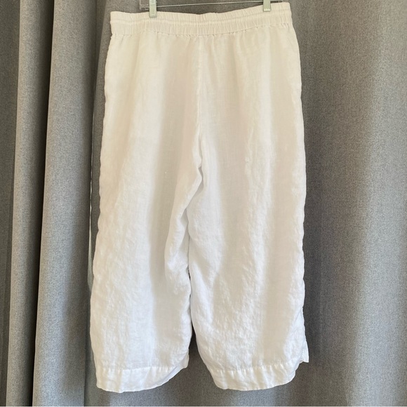 Women's J. Crew Soleil Linen Pants size L - Picture 4 of 9